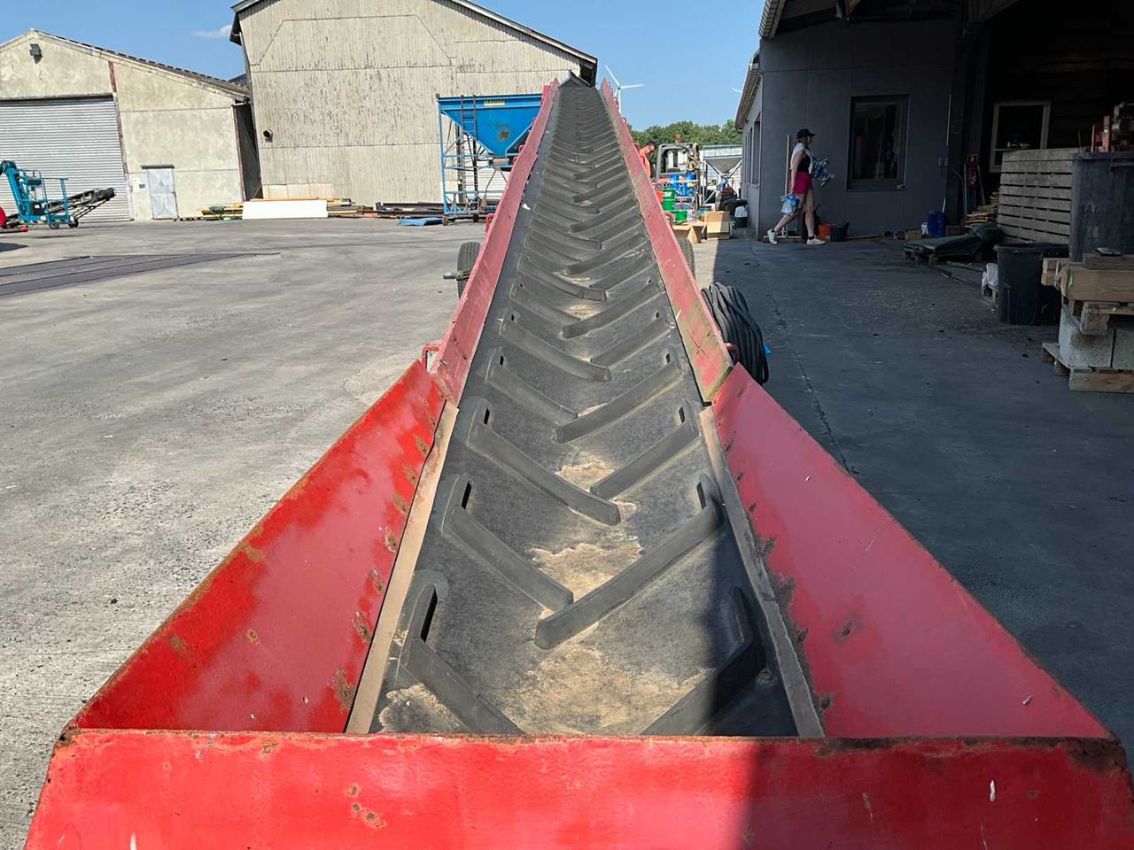 Mobile conveyor belt - toggle clamp - سيور ناقلة: صورة 5 Mobile conveyor belt - toggle clamp - سيور ناقلة: صورة 5
