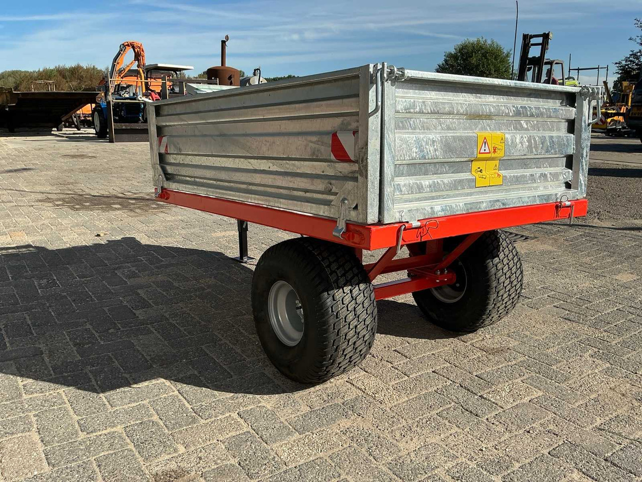 Single axle Dumper trailer - مقطورة قلابة زراعية/ شاحنة قلابة: صورة 2 Single axle Dumper trailer - مقطورة قلابة زراعية/ شاحنة قلابة: صورة 2