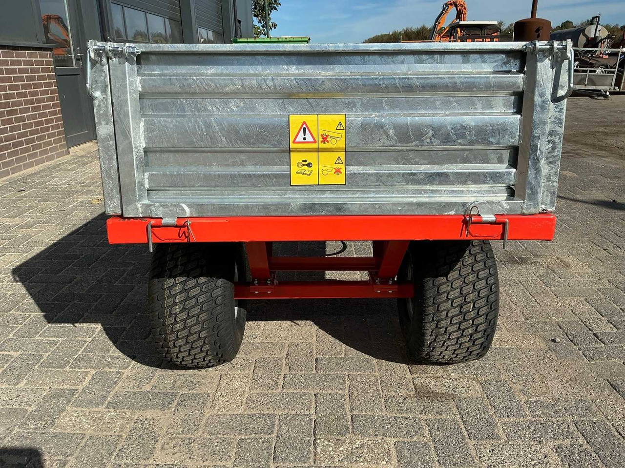 Single axle Dumper trailer - مقطورة قلابة زراعية/ شاحنة قلابة: صورة 3 Single axle Dumper trailer - مقطورة قلابة زراعية/ شاحنة قلابة: صورة 3