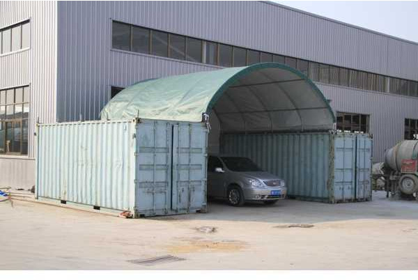 Stahlworks 20ft 6x6 meter met eind zeil - خزان تخزين: صورة 4 Stahlworks 20ft 6x6 meter met eind zeil - خزان تخزين: صورة 4