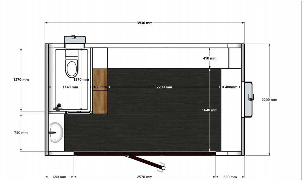 حاوية إنشاءات Stahlworks Eco 4000 B: صورة 24