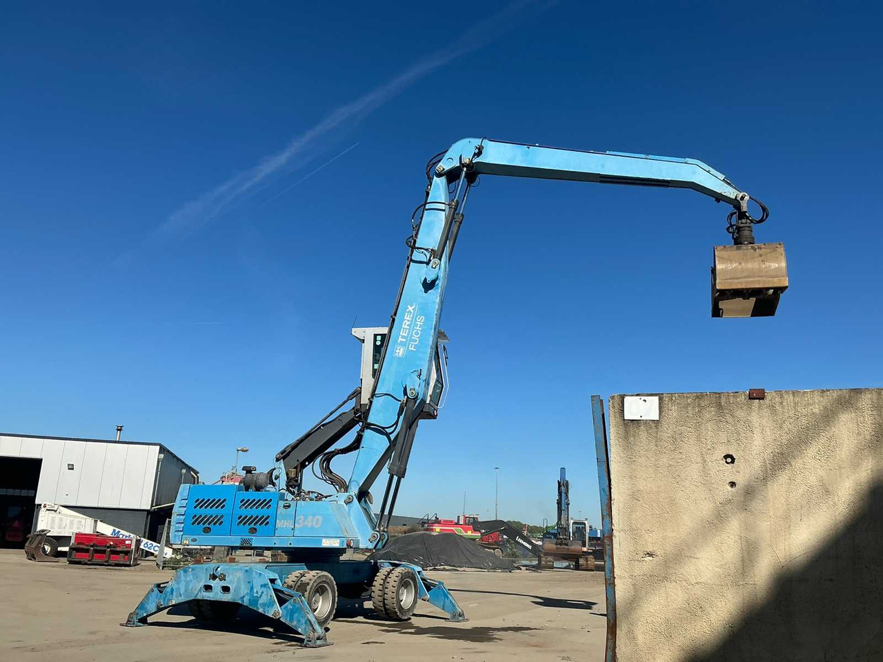 حفار ذو عجلات Terex-Fuchs MHL 340: صورة 11