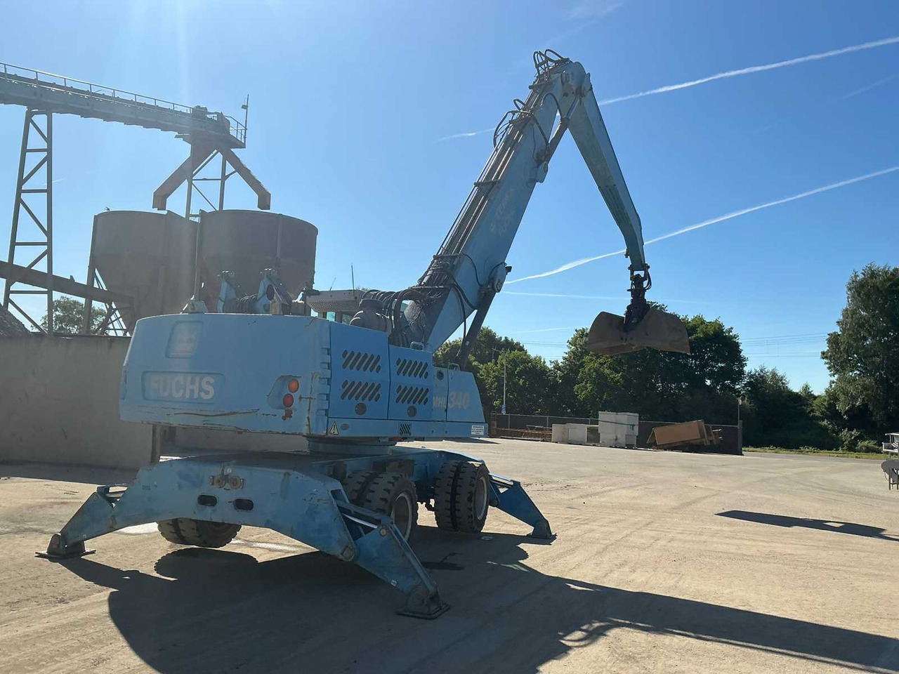 حفار ذو عجلات Terex-Fuchs MHL 340: صورة 22
