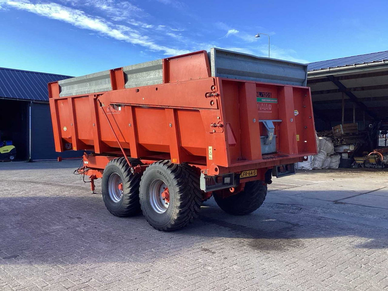 Vaia NL120-S - مقطورة قلابة زراعية/ شاحنة قلابة: صورة 4 Vaia NL120-S - مقطورة قلابة زراعية/ شاحنة قلابة: صورة 4