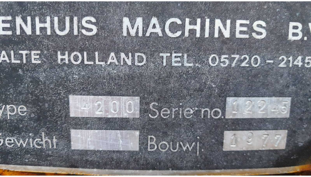Veenhuis 4200 - صهريج السماد السائل: صورة 5 Veenhuis 4200 - صهريج السماد السائل: صورة 5