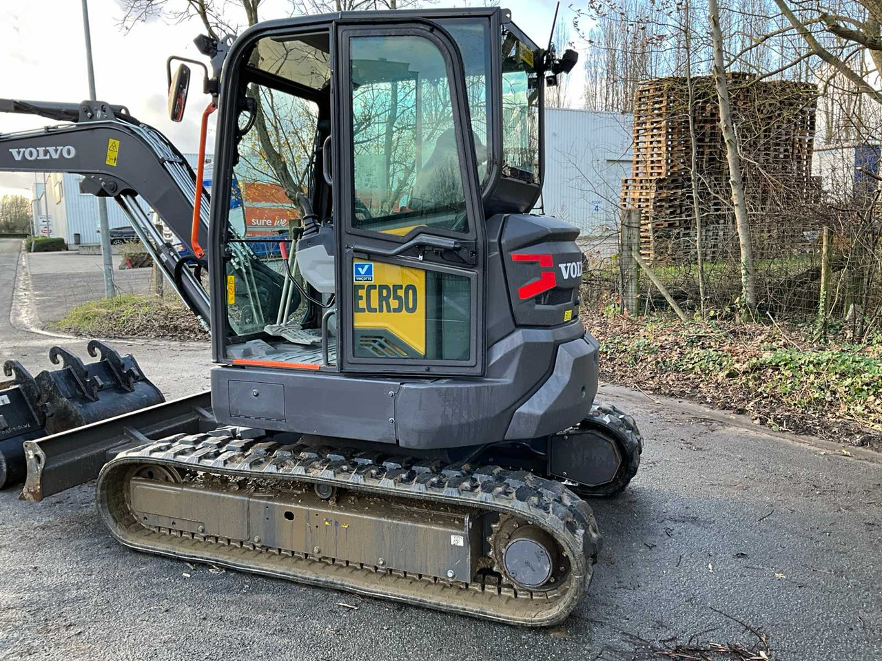 Volvo ECR50 - حفار صغير: صورة 3 Volvo ECR50 - حفار صغير: صورة 3