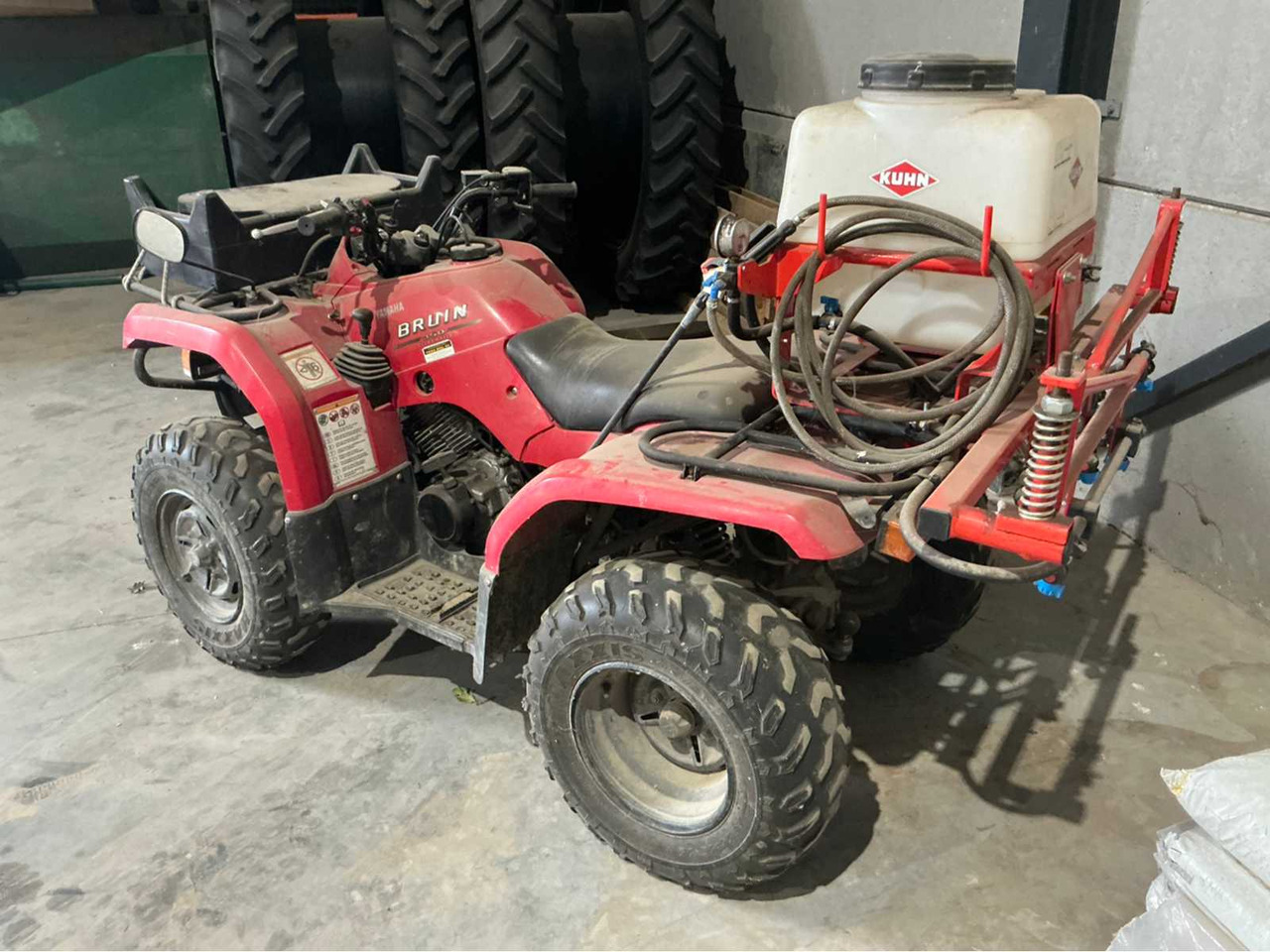 Yamaha Bruin 350 - مقطورة رزاعية: صورة 3 Yamaha Bruin 350 - مقطورة رزاعية: صورة 3