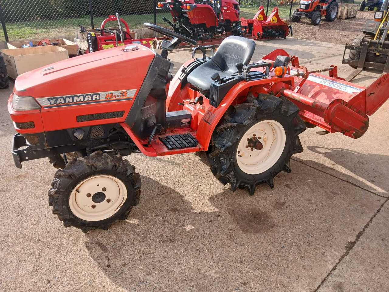 Yanmar Ke-3 - جرار صغير: صورة 3 Yanmar Ke-3 - جرار صغير: صورة 3