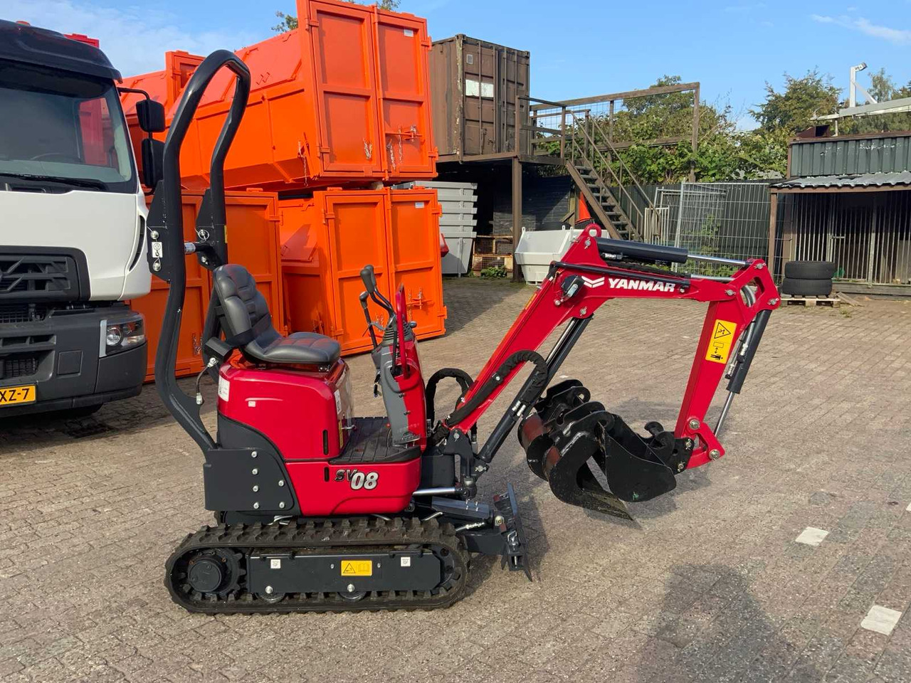 Yanmar SV08-1C - حفار صغير: صورة 4 Yanmar SV08-1C - حفار صغير: صورة 4