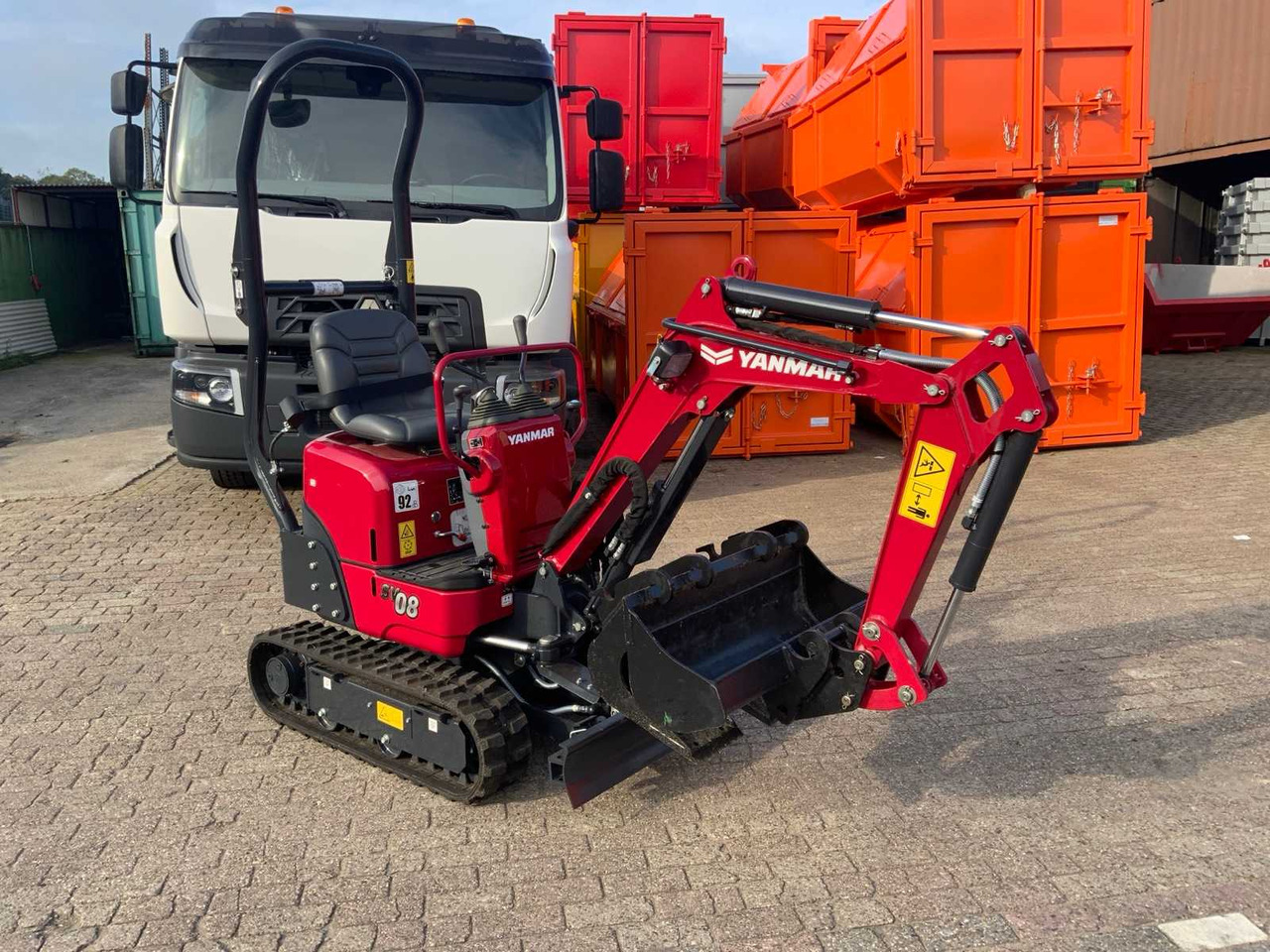 Yanmar SV08-1C - حفار صغير: صورة 3 Yanmar SV08-1C - حفار صغير: صورة 3