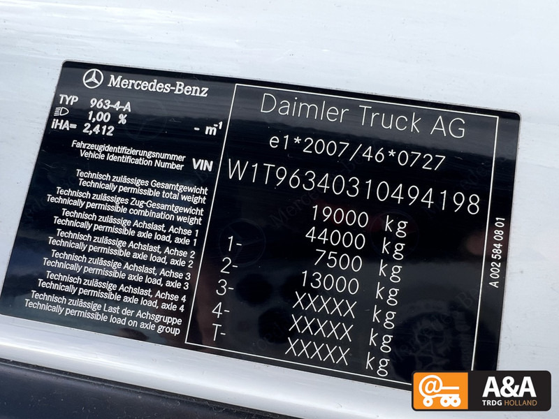 Mercedes-Benz ACTROS 1845 LS MP5 MIRRORCAM FRIGO - NEW CONDITION - 2021 - مقطورة السحب: صورة 2 Mercedes-Benz ACTROS 1845 LS MP5 MIRRORCAM FRIGO - NEW CONDITION - 2021 - مقطورة السحب: صورة 2