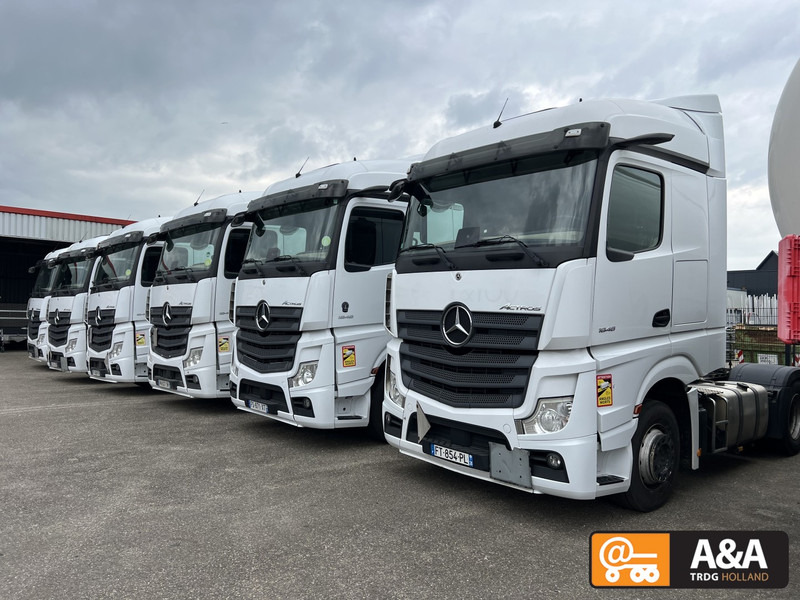 رأس تريلا Mercedes-Benz ACTROS 1848 LS MP5 MIRRORCAM FRIGO - 2X TANK: صورة 1