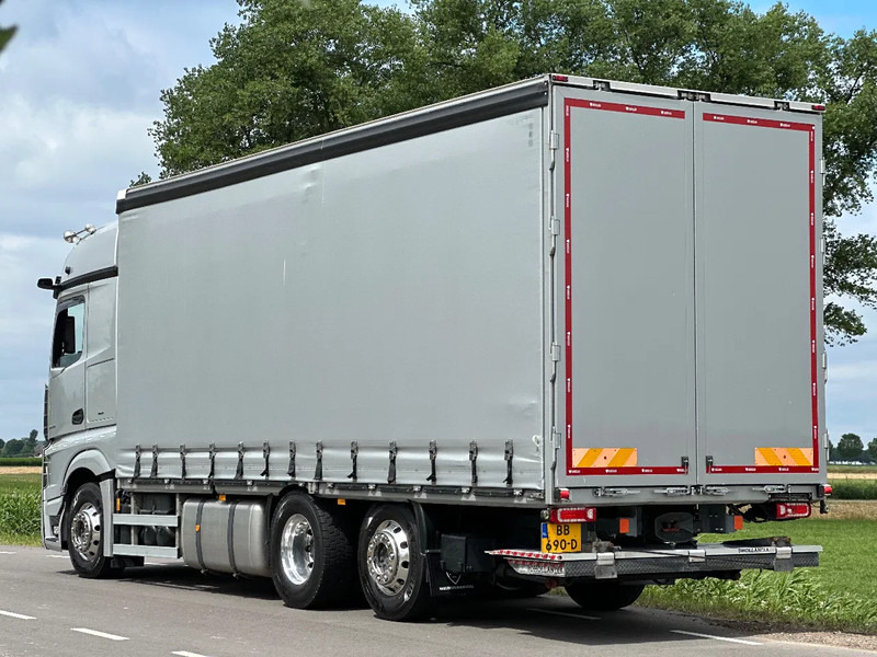 Mercedes-Benz Actros ACTROS 2545LL EURO6. 2021. Schuifzeil Bakwagen met Laadklep. - شاحنة ذات ستائر جانبية: صورة 3 Mercedes-Benz Actros ACTROS 2545LL EURO6. 2021. Schuifzeil Bakwagen met Laadklep. - شاحنة ذات ستائر جانبية: صورة 3