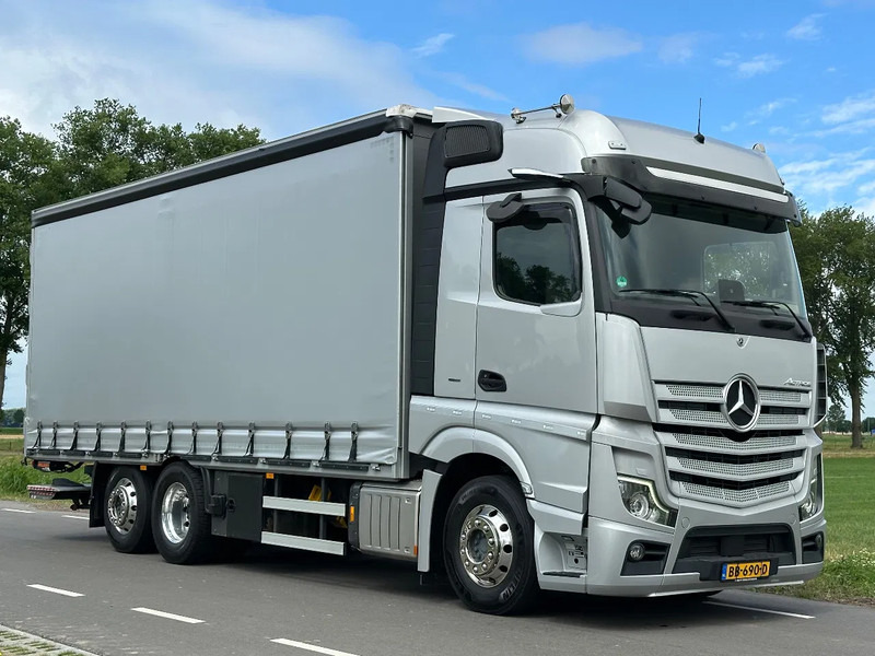 Mercedes-Benz Actros ACTROS 2545LL EURO6. 2021. Schuifzeil Bakwagen met Laadklep. - شاحنة ذات ستائر جانبية: صورة 5 Mercedes-Benz Actros ACTROS 2545LL EURO6. 2021. Schuifzeil Bakwagen met Laadklep. - شاحنة ذات ستائر جانبية: صورة 5