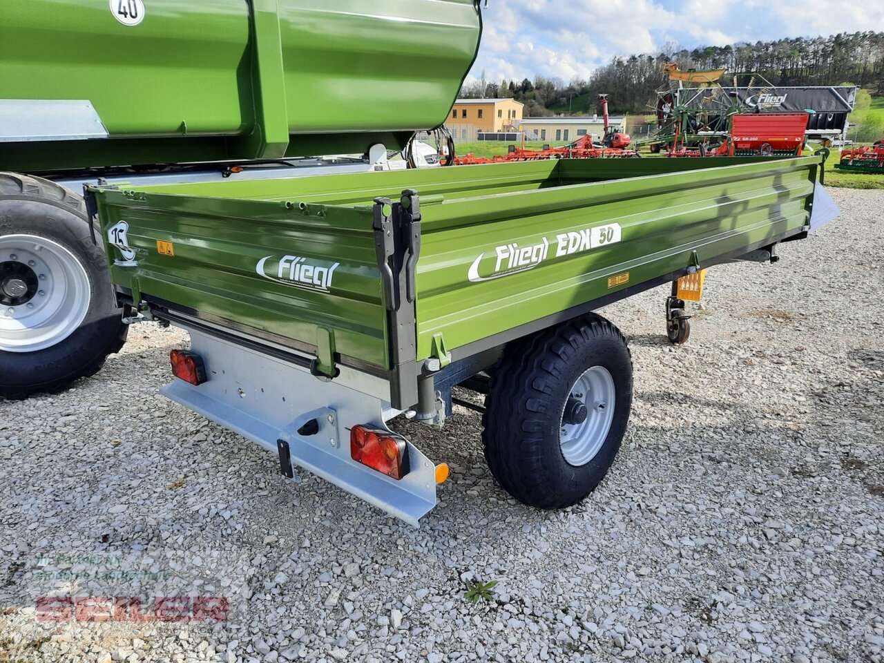 Fliegl EDK 50 FOX - مقطورة قلابة زراعية/ شاحنة قلابة: صورة 3 Fliegl EDK 50 FOX - مقطورة قلابة زراعية/ شاحنة قلابة: صورة 3