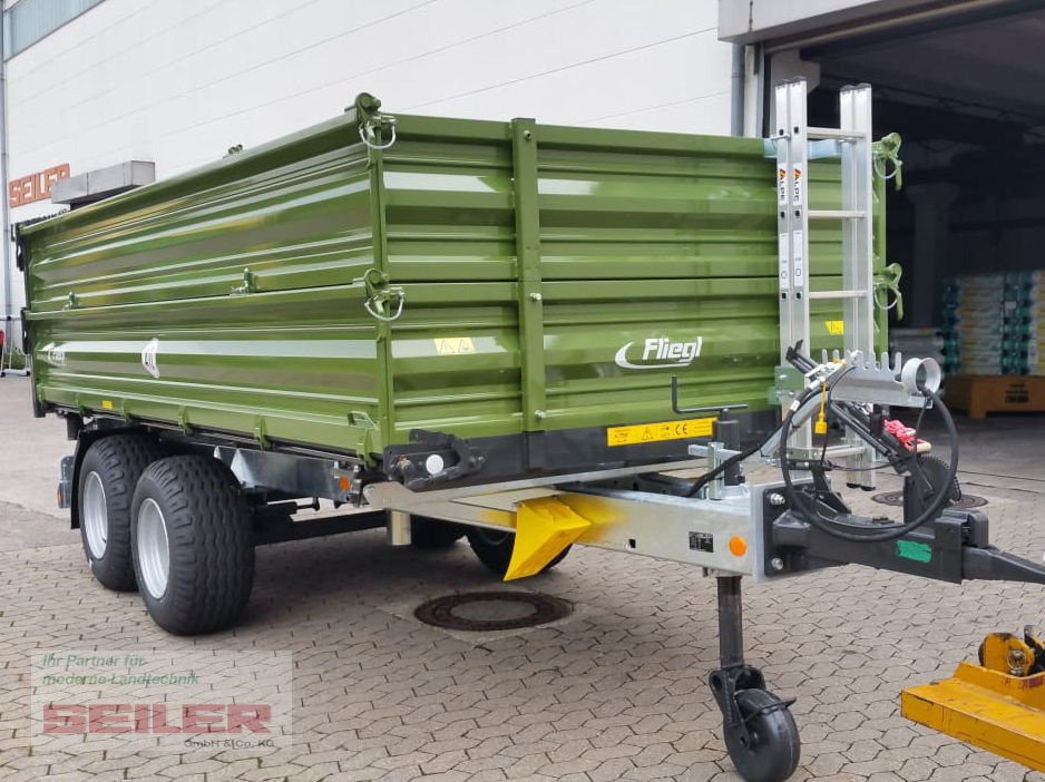 Fliegl TDK 80 FOX - مقطورة قلابة زراعية/ شاحنة قلابة: صورة 1 Fliegl TDK 80 FOX - مقطورة قلابة زراعية/ شاحنة قلابة: صورة 1