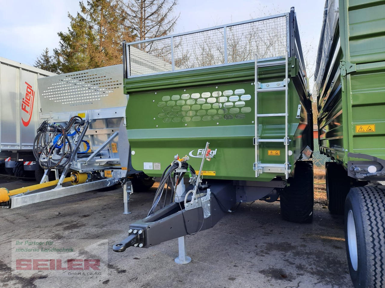 Fliegl TMK 140 FOX JUMBO-TITAN 20m³ - مقطورة قلابة زراعية/ شاحنة قلابة: صورة 2 Fliegl TMK 140 FOX JUMBO-TITAN 20m³ - مقطورة قلابة زراعية/ شاحنة قلابة: صورة 2