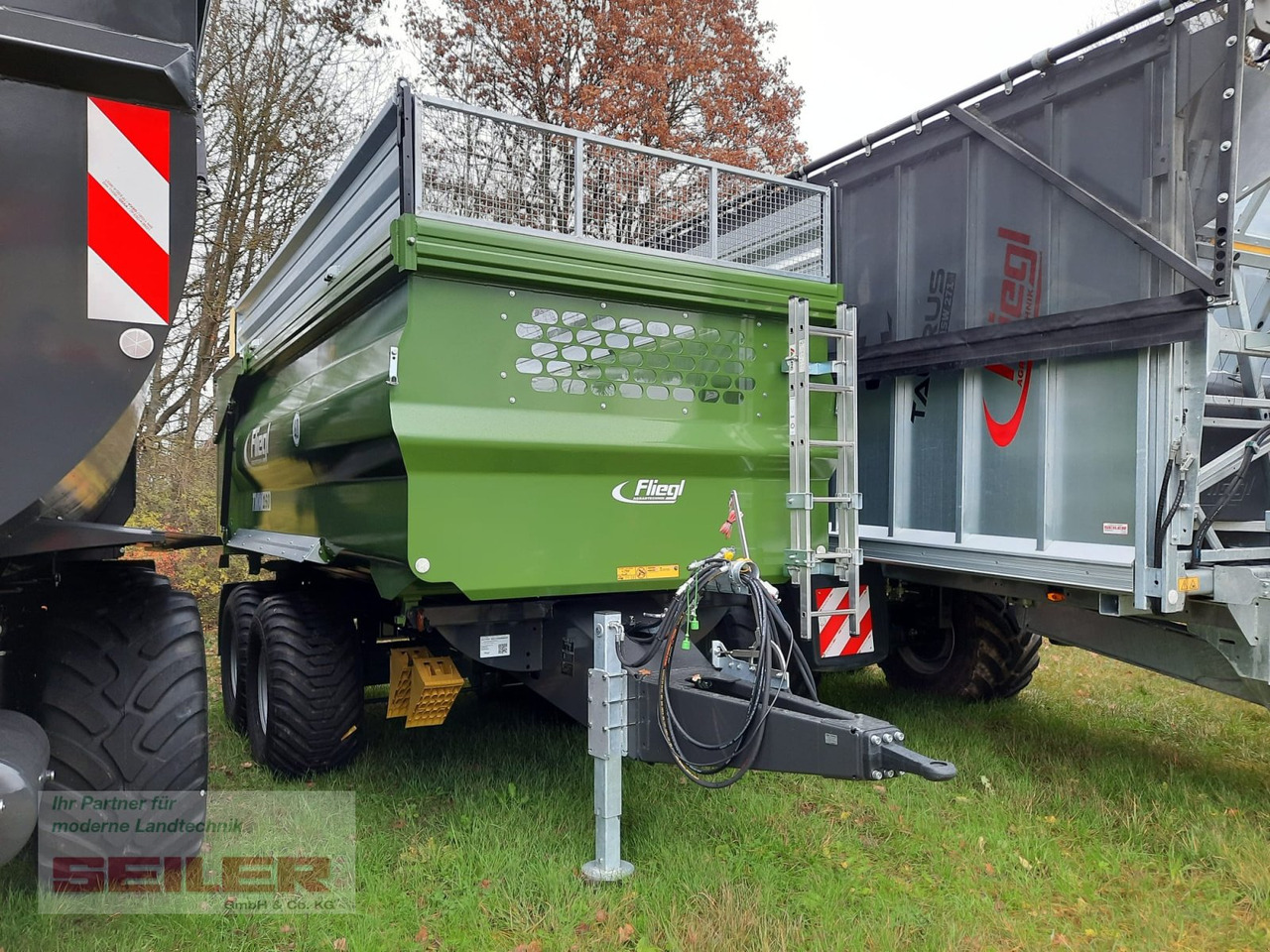 Fliegl TMK 160 FOX 25 m² - مقطورة قلابة زراعية/ شاحنة قلابة: صورة 1 Fliegl TMK 160 FOX 25 m² - مقطورة قلابة زراعية/ شاحنة قلابة: صورة 1