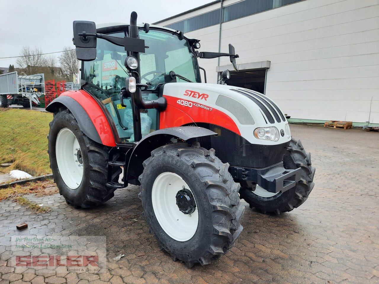 Steyr Kompakt 4080 HILO - جرار: صورة 1 Steyr Kompakt 4080 HILO - جرار: صورة 1