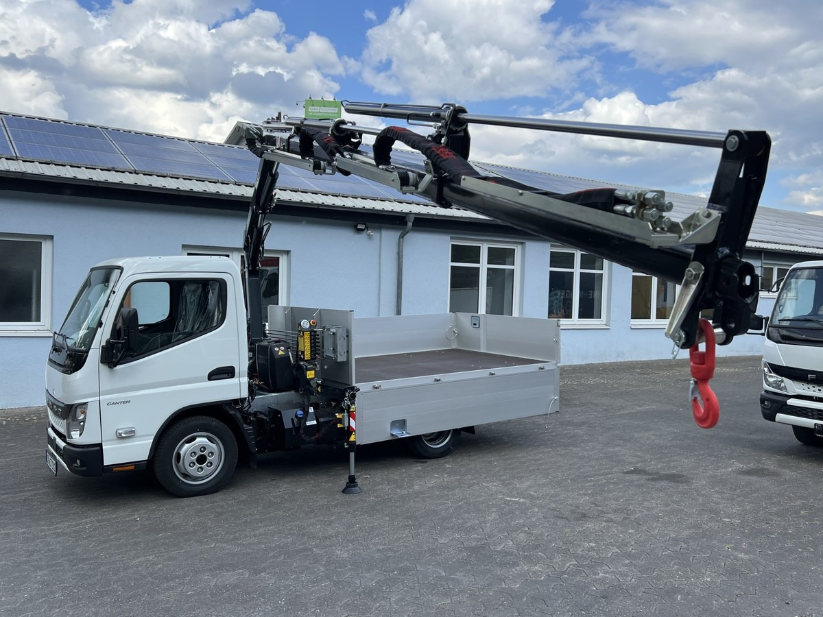FUSO 3S15 Alu Pritsche 2.80m Ladekran Bohrgerät - شاحنة توصيل مفتوحة: صورة 4 FUSO 3S15 Alu Pritsche 2.80m Ladekran Bohrgerät - شاحنة توصيل مفتوحة: صورة 4