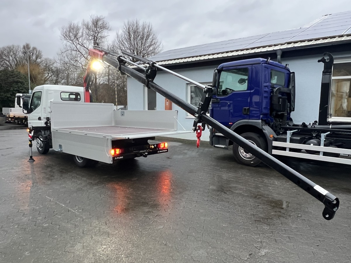 FUSO 3S15 Alu Pritsche 2.80m Ladekran Funk! - شاحنة توصيل مفتوحة: صورة 4 FUSO 3S15 Alu Pritsche 2.80m Ladekran Funk! - شاحنة توصيل مفتوحة: صورة 4