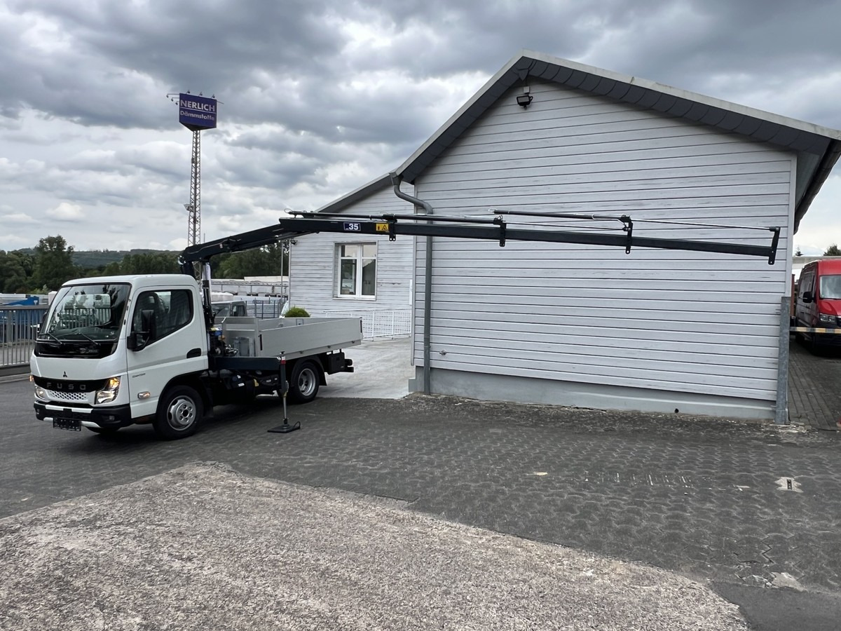 FUSO 3S15 Alu Pritsche 2.80m Ladekran - شاحنة توصيل مفتوحة: صورة 5 FUSO 3S15 Alu Pritsche 2.80m Ladekran - شاحنة توصيل مفتوحة: صورة 5