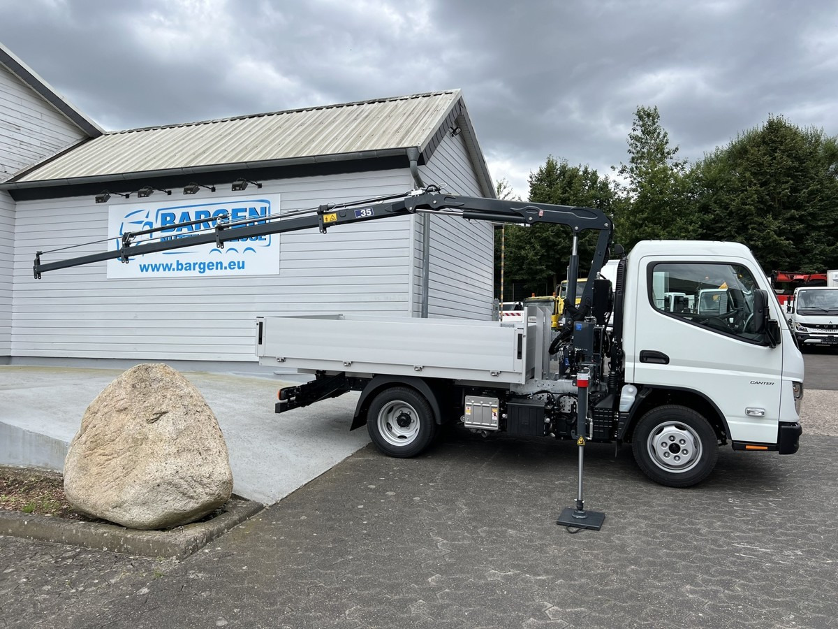 FUSO 3S15 Alu Pritsche 2.80m Ladekran - شاحنة توصيل مفتوحة: صورة 3 FUSO 3S15 Alu Pritsche 2.80m Ladekran - شاحنة توصيل مفتوحة: صورة 3