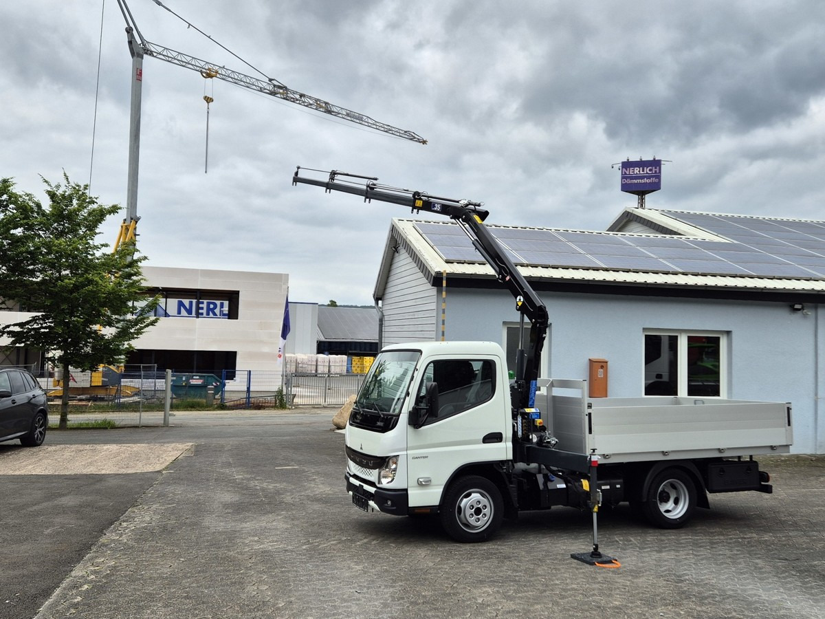 FUSO 3S15 Alu Pritsche 2.80m Ladekran - شاحنة توصيل مفتوحة: صورة 5 FUSO 3S15 Alu Pritsche 2.80m Ladekran - شاحنة توصيل مفتوحة: صورة 5