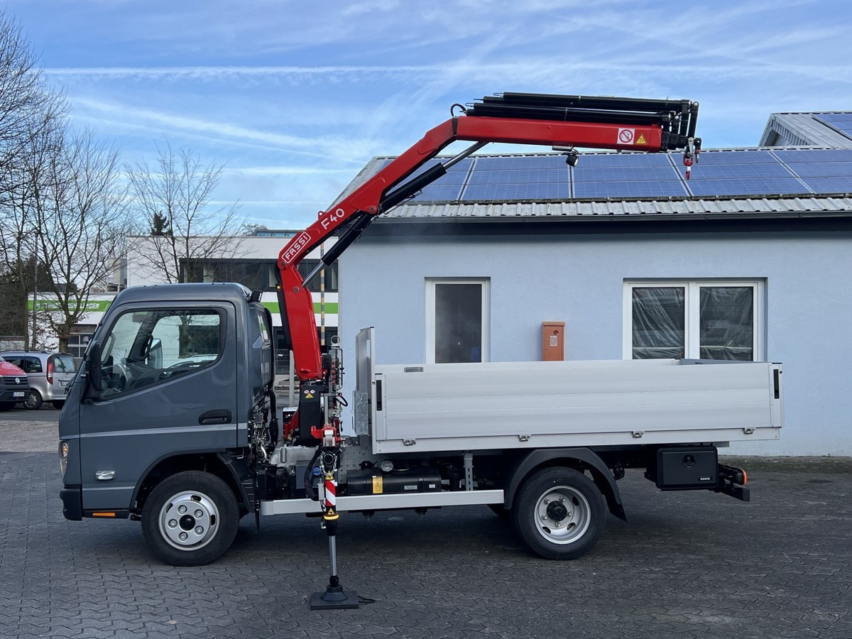 FUSO 6S15 Pritsche 3.0m Kran 4xhydr. Funk! - شاحنة توصيل مفتوحة: صورة 3 FUSO 6S15 Pritsche 3.0m Kran 4xhydr. Funk! - شاحنة توصيل مفتوحة: صورة 3