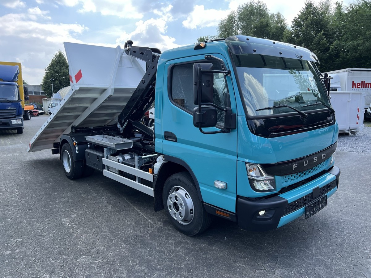 FUSO Canter FUSO 9C18 City Abrollkipper Krokbil Color - شاحنة برافعة خطافية, شاحنة كرين: صورة 3 FUSO Canter FUSO 9C18 City Abrollkipper Krokbil Color - شاحنة برافعة خطافية, شاحنة كرين: صورة 3