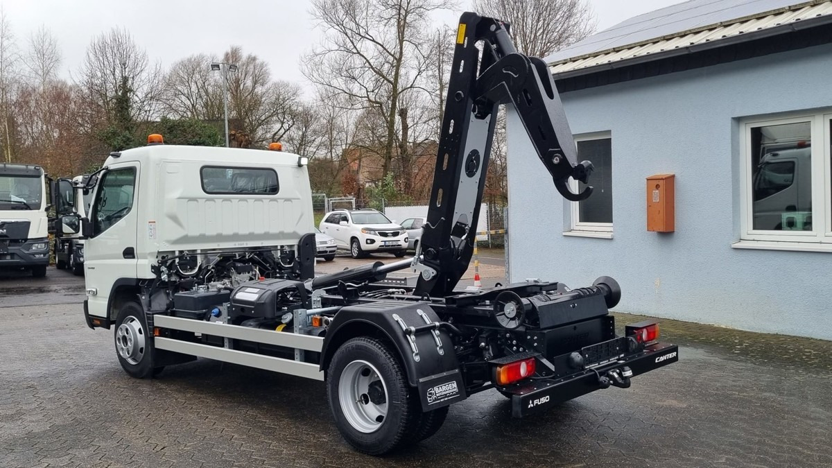 FUSO Canter FUSO 9C18 Duonic City Abrollkipper - شاحنة برافعة خطافية: صورة 1 FUSO Canter FUSO 9C18 Duonic City Abrollkipper - شاحنة برافعة خطافية: صورة 1