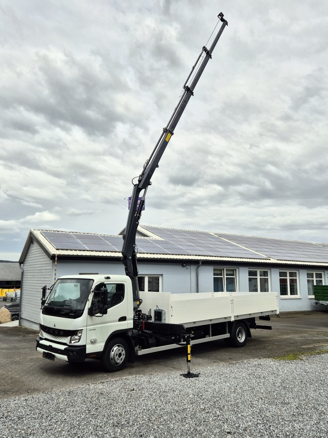 FUSO FUSO 9C18 Canter Alu Pritsche 5.5m Kran 3x hydr. - شاحنة توصيل مفتوحة: صورة 2 FUSO FUSO 9C18 Canter Alu Pritsche 5.5m Kran 3x hydr. - شاحنة توصيل مفتوحة: صورة 2