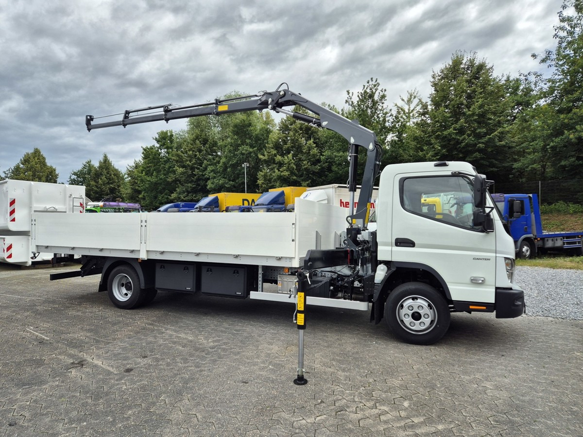 FUSO FUSO 9C18 Canter Alu Pritsche 5.5m Kran 3x hydr. - شاحنة توصيل مفتوحة: صورة 5 FUSO FUSO 9C18 Canter Alu Pritsche 5.5m Kran 3x hydr. - شاحنة توصيل مفتوحة: صورة 5