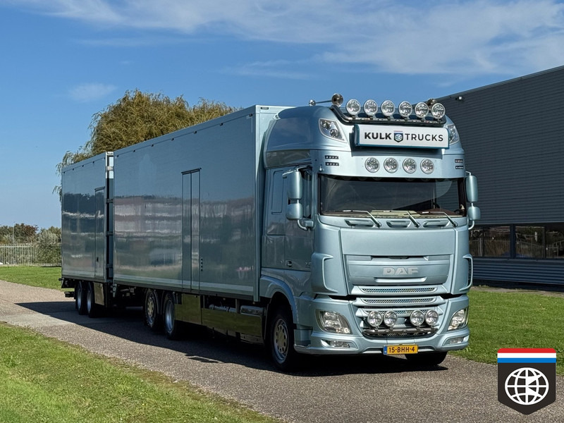 DAF XF 460 FAN FRIGO COMBI - SPECIAL showtruck - TRS - TAILLIFT - شاحنة ذات مبرد: صورة 1 DAF XF 460 FAN FRIGO COMBI - SPECIAL showtruck - TRS - TAILLIFT - شاحنة ذات مبرد: صورة 1