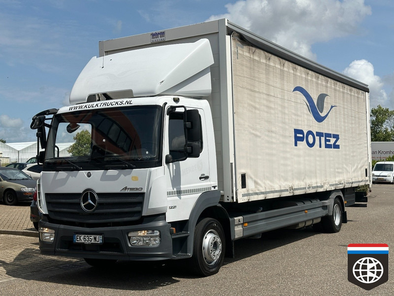 Mercedes-Benz ATEGO 12t - CURTAIN SIDE - HARD FLOOR 8.5m box - AIRCO - شاحنة ذات ستائر جانبية: صورة 2 Mercedes-Benz ATEGO 12t - CURTAIN SIDE - HARD FLOOR 8.5m box - AIRCO - شاحنة ذات ستائر جانبية: صورة 2