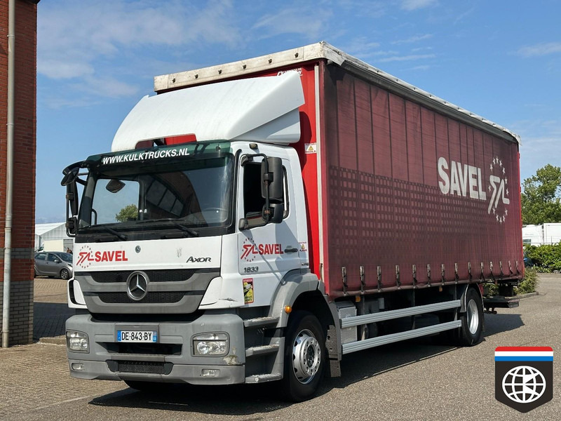 Mercedes-Benz AXOR 1833 TAIL LIFT - MANUAL GEARBOX - شاحنة ذات ستائر جانبية: صورة 5 Mercedes-Benz AXOR 1833 TAIL LIFT - MANUAL GEARBOX - شاحنة ذات ستائر جانبية: صورة 5