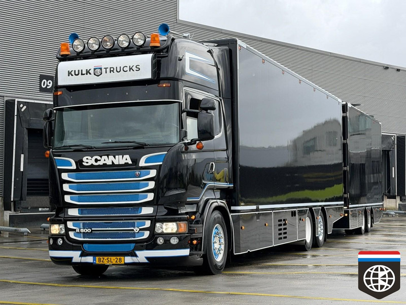 Scania R 500 B 6X2*4 FULL SET - HOLLAND SHOW TRUCK - 2X TAIL LIFT - CONCOURSTAAT - MANUAL - شاحنة ذات مبرد: صورة 1 Scania R 500 B 6X2*4 FULL SET - HOLLAND SHOW TRUCK - 2X TAIL LIFT - CONCOURSTAAT - MANUAL - شاحنة ذات مبرد: صورة 1