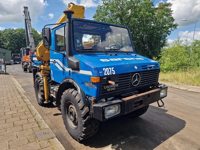 Mercedes-Benz U 1200 4X4 - شاحنة كرين: صورة 4 Mercedes-Benz U 1200 4X4 - شاحنة كرين: صورة 4