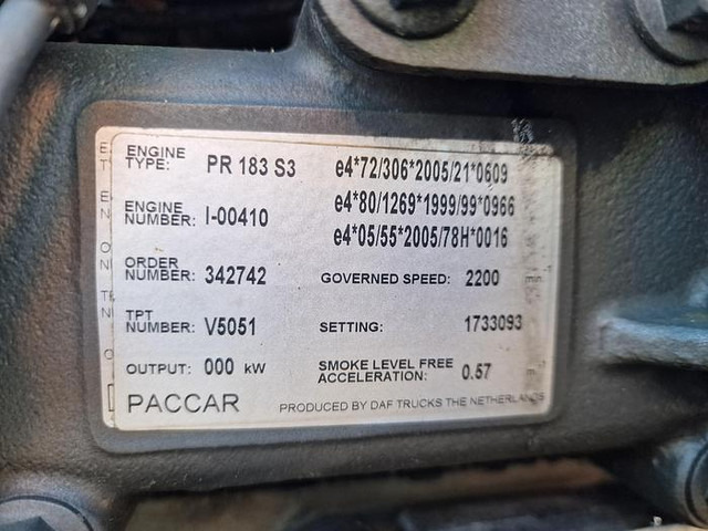 قطع الغيار PACCAR PR 183 S3: صورة 8 قطع الغيار PACCAR PR 183 S3: صورة 8