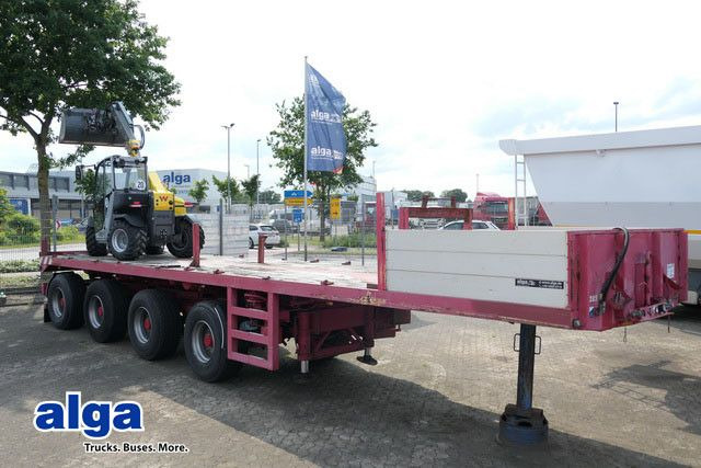 ES-GE 4.VON-25-40.3H, Pritsche, 4-Achser, Gelenkt, SAF ES-GE 4.VON-25-40.3H, Pritsche, 4-Achser, Gelenkt, SAF - نصف مقطورة مسطحة: صورة 1 ES-GE 4.VON-25-40.3H, Pritsche, 4-Achser, Gelenkt, SAF ES-GE 4.VON-25-40.3H, Pritsche, 4-Achser, Gelenkt, SAF - نصف مقطورة مسطحة: صورة 1