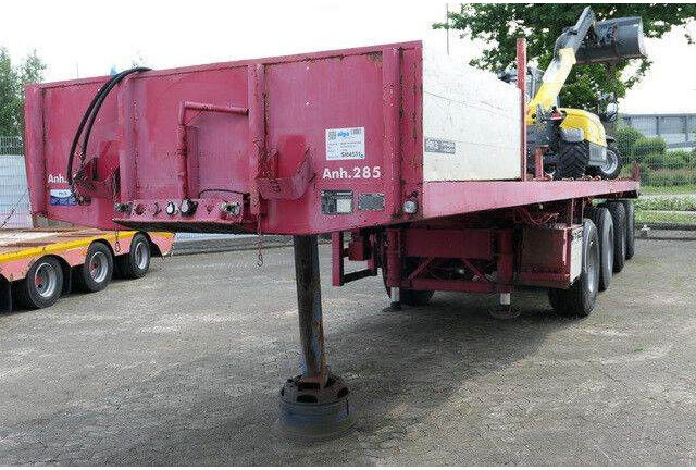 ES-GE 4.VON-25-40.3H, Pritsche, 4-Achser, Gelenkt, SAF - نصف مقطورة بلودر منخفض: صورة 5 ES-GE 4.VON-25-40.3H, Pritsche, 4-Achser, Gelenkt, SAF - نصف مقطورة بلودر منخفض: صورة 5