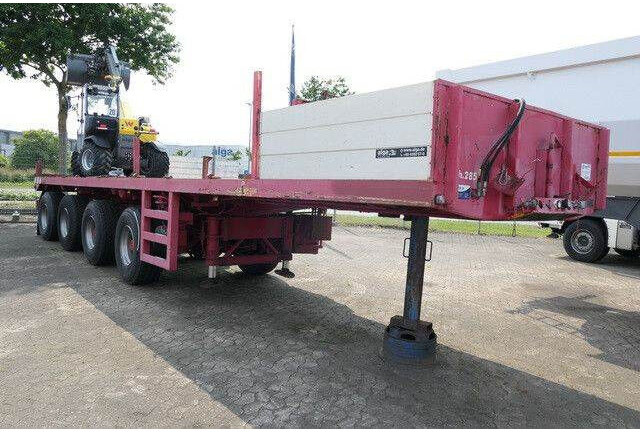 ES-GE 4.VON-25-40.3H, Pritsche, 4-Achser, Gelenkt, SAF - نصف مقطورة بلودر منخفض: صورة 2 ES-GE 4.VON-25-40.3H, Pritsche, 4-Achser, Gelenkt, SAF - نصف مقطورة بلودر منخفض: صورة 2