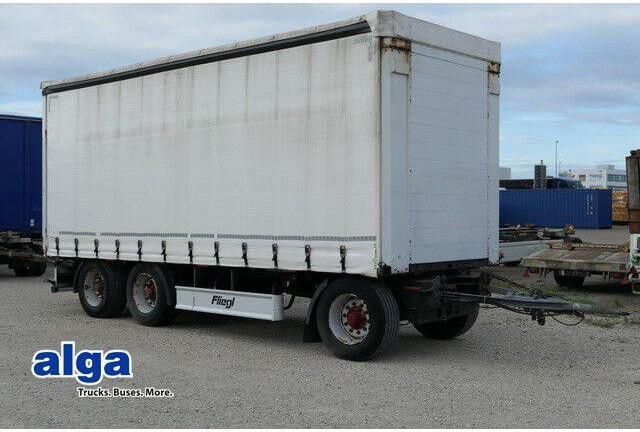 Fliegl DPS 240, 3-Achser, Edscha, Schiebeplane, BPW - مقطورة ستارة: صورة 1 Fliegl DPS 240, 3-Achser, Edscha, Schiebeplane, BPW - مقطورة ستارة: صورة 1