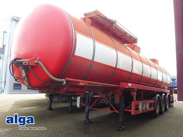Kässbohrer Isoliert, Chemie, V2A, 32m³,Kompresor,Alu-Felgen - نصف مقطورة صهريج: صورة 1 Kässbohrer Isoliert, Chemie, V2A, 32m³,Kompresor,Alu-Felgen - نصف مقطورة صهريج: صورة 1
