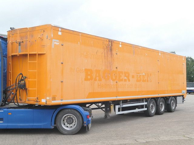 Kraker CF-200, 87m³, Lenkachse, SAF-Achsen, Liftachse - نصف مقطورة ذات أرضية سير: صورة 3 Kraker CF-200, 87m³, Lenkachse, SAF-Achsen, Liftachse - نصف مقطورة ذات أرضية سير: صورة 3