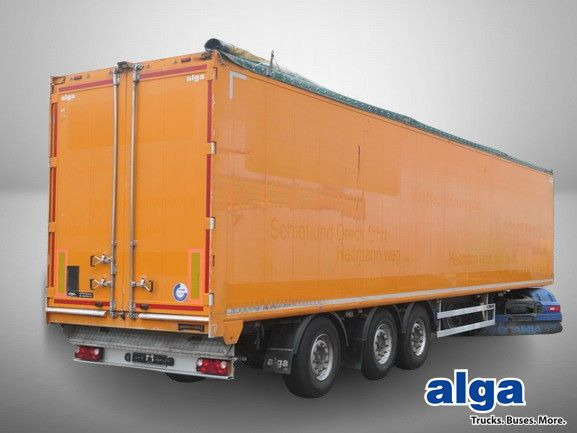 Kraker CF-200, 87m³, Lenkachse, SAF-Achsen, Liftachse - نصف مقطورة ذات أرضية سير: صورة 1 Kraker CF-200, 87m³, Lenkachse, SAF-Achsen, Liftachse - نصف مقطورة ذات أرضية سير: صورة 1