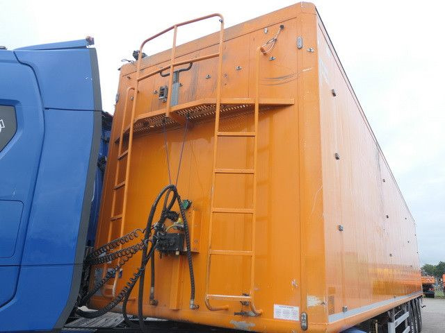 Kraker CF-200, 87m³, Lenkachse, SAF-Achsen, Liftachse - نصف مقطورة ذات أرضية سير: صورة 4 Kraker CF-200, 87m³, Lenkachse, SAF-Achsen, Liftachse - نصف مقطورة ذات أرضية سير: صورة 4