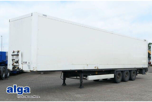 Krone SD, Isoliert, Türen, BPW, Luftfederung, 13.62m - نصف مقطورة بصندوق مغلق: صورة 1 Krone SD, Isoliert, Türen, BPW, Luftfederung, 13.62m - نصف مقطورة بصندوق مغلق: صورة 1