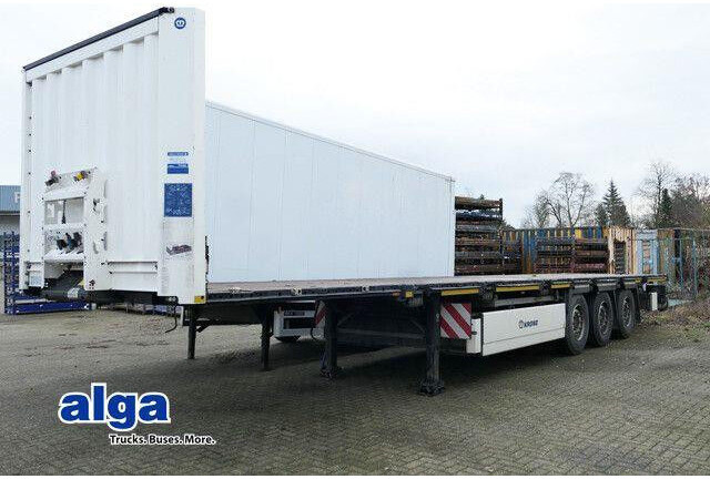 Krone SDP 27, Container, Rungen, 2x Lift, Multi-Lock - نصف مقطورة بلودر منخفض: صورة 1 Krone SDP 27, Container, Rungen, 2x Lift, Multi-Lock - نصف مقطورة بلودر منخفض: صورة 1