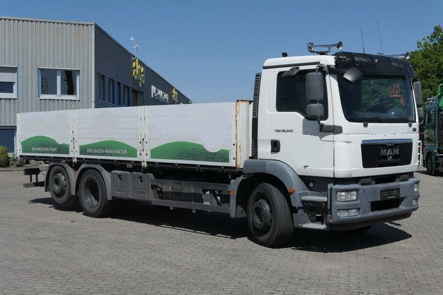 MAN 26.340 TGM 6x2, Lenk-Lift, Voll-Luft, Klima - شاحنات مسطحة: صورة 3 MAN 26.340 TGM 6x2, Lenk-Lift, Voll-Luft, Klima - شاحنات مسطحة: صورة 3